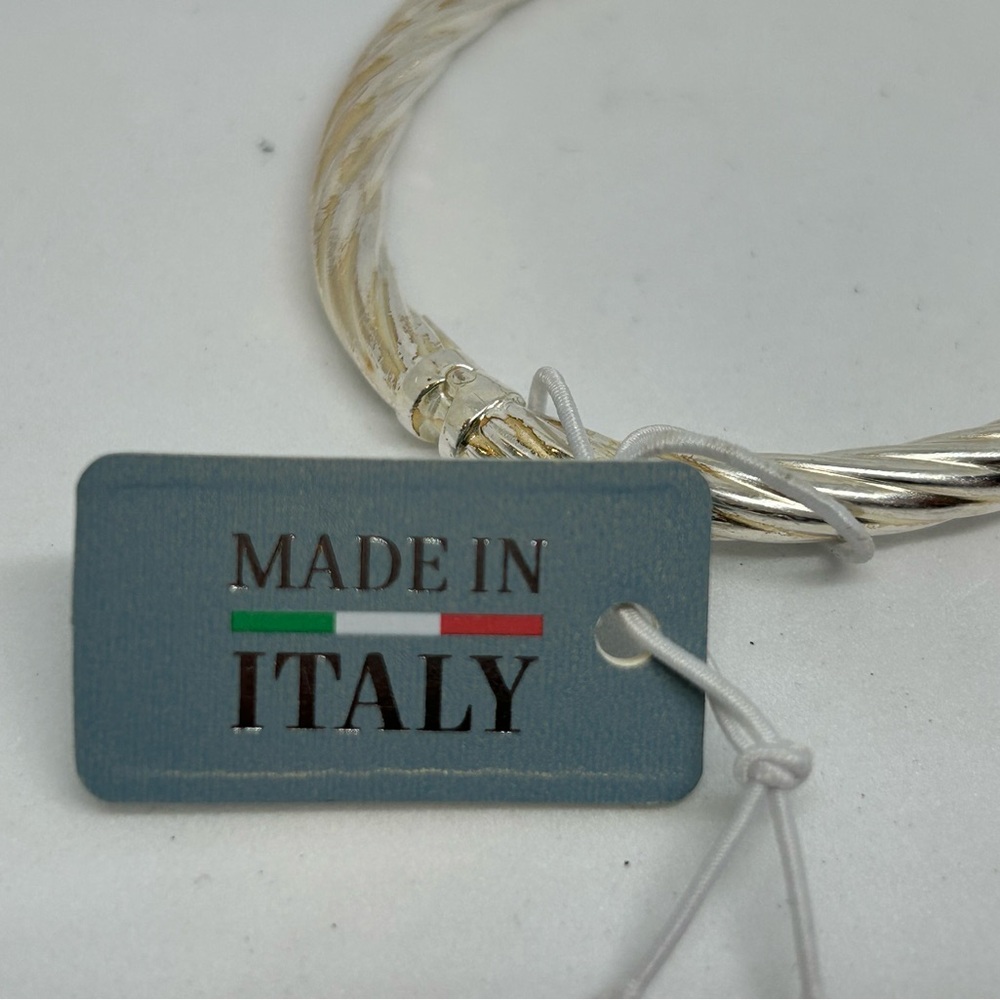 Mia Fiore Sterling Silver bangle bracelet NWT - Picture 3 of 7